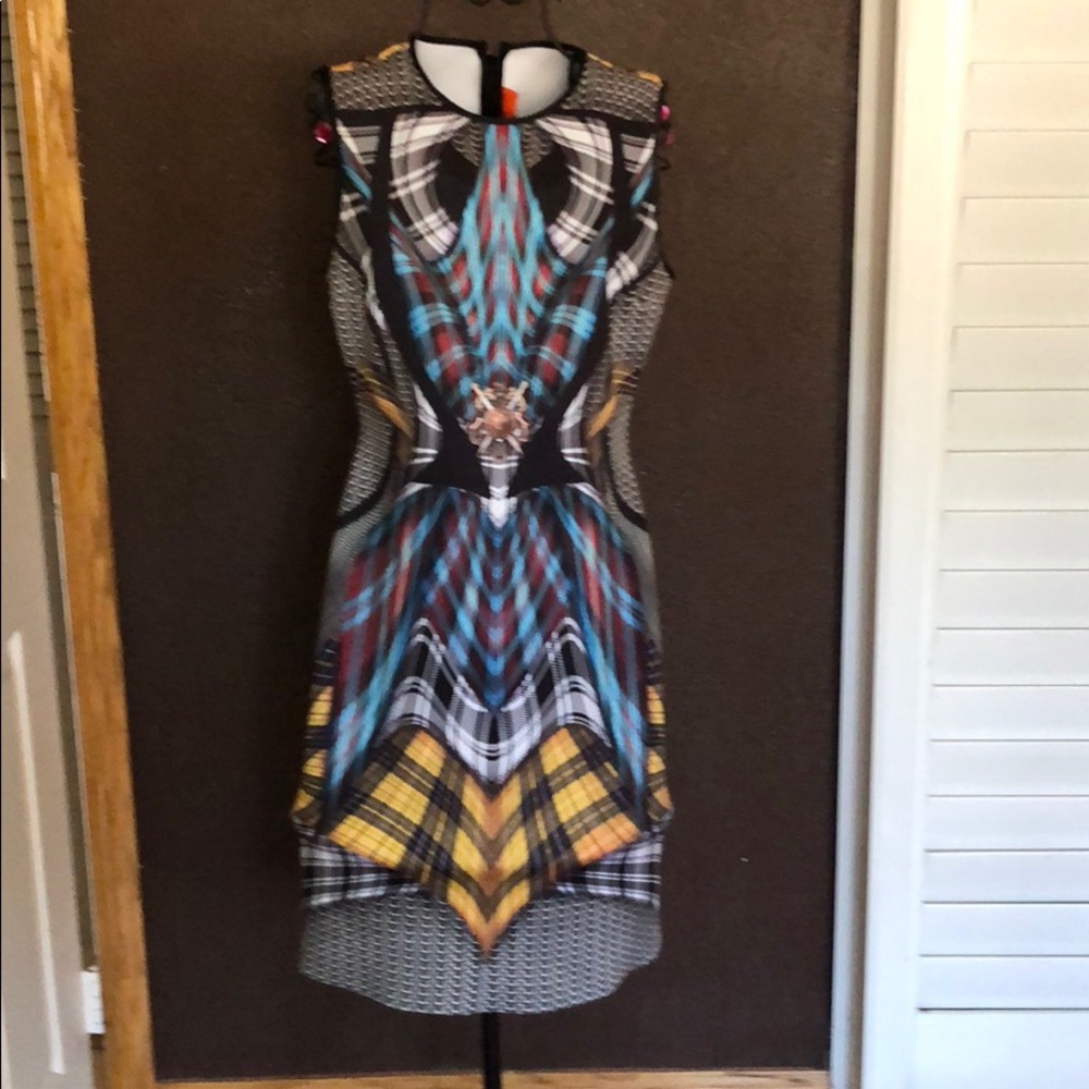 Clover Canyon bandage dress.